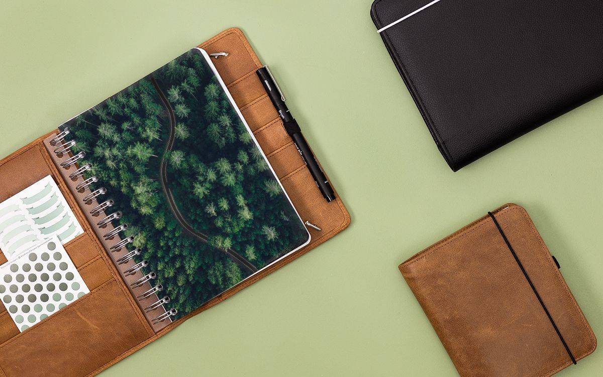 Calfskin Leather Cases for Your Personal Planner™ & Mixbook™