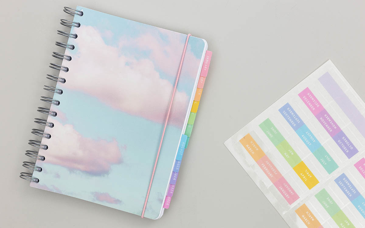 Monthly Tabs - Perfect Planner & Mixbook Accessory