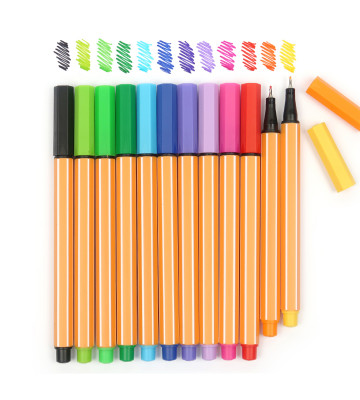 Fineliners Stabilo Point 88 Mini 12-pack