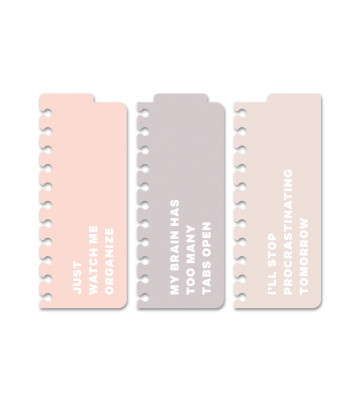 Snap-In Dividers Dusty Blush 3 Pack - Pink/Beige