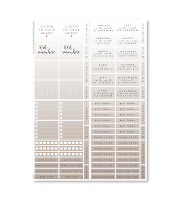 Kit Lists & Letters