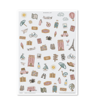 Stickers Wanderlust