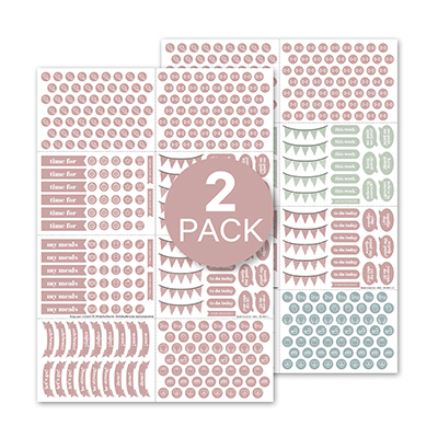 Stickers Ready Sweat Go (Minis) 2 Pack