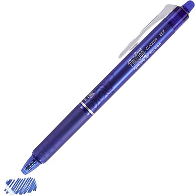 Ballpoint Pen Pilot FriXion Clicker - Blue