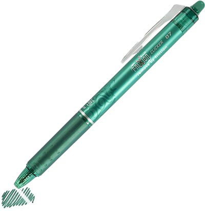 Ballpoint Pen Pilot FriXion Clicker - Green