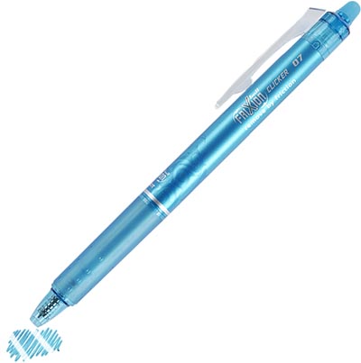 Ballpoint Pen Pilot FriXion Clicker - Light Blue