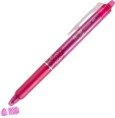 Ballpoint Pen Pilot FriXion Clicker - Pink