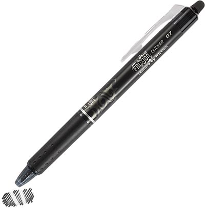 Ballpoint Pen Pilot FriXion Clicker - Black