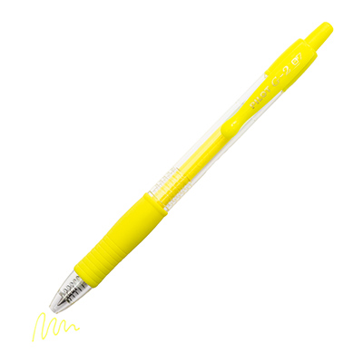 Ballpoint Pen Pilot G2 Neon 6 Pack