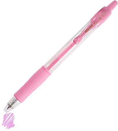 Ballpoint Pen Pilot G2 Pastel 4 Pack