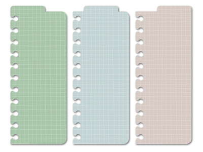 Snap-In Dividers Dawn to Dusk 3 pack - Blue/Green