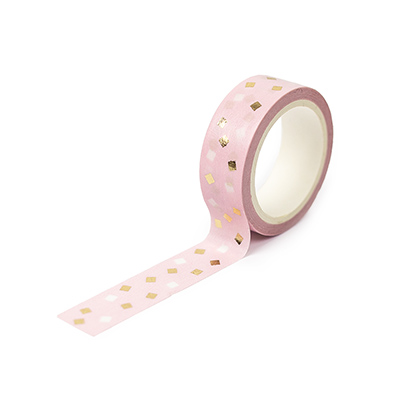 Washi Tape Square - Pink